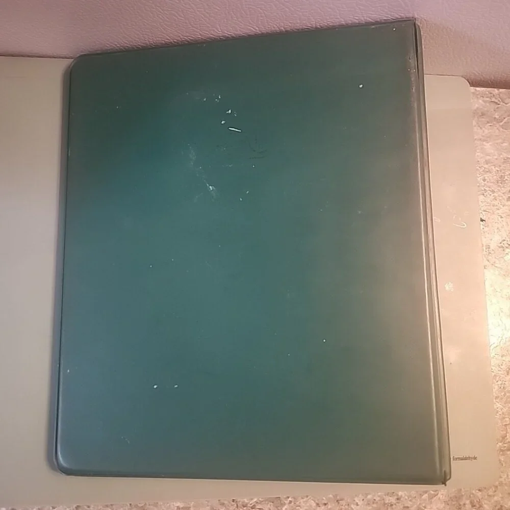 Junior Welfare Cookbook Binder Decatur IL Recipes Vintage 1982 Hardback Cover